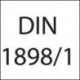 Burghiu conic cu coada cilindrica HSS, DIN 1898/1, Tip N, GÜHRING
