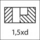 Freza pentru filetare cu racire interioara DTMC SP, VHM, TiCN, GÜHRING