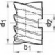 Freza cilindro-frontala, HSSCo8, DIN 1880, Typ N, 30°, FORMAT