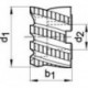 Freza cilindro-frontala cu alezaj de semi-degrosare, HSSCo8, DIN 1880, 30°, FORMAT