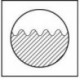 Freza cilindro-frontala, HSSCo8, DIN 1880, 30°, FORMAT