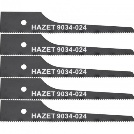 Set panze pentru fierastrau pendular 9034-024/5 Hazet