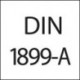 Burghiu mic, DIN 1899-A, HSS Co5, Tip N, FORMAT