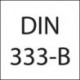 Burghiu de centruire, stanga, HSS, DIN 333-B, GÜHRING