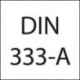 Burghiu de centruire cu suprafata aplatizata, dreapta, DIN 333-A, HSS, GÜHRING