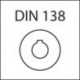 Freza-disc îngusta, DIN 1834-A, HSSCo5, FORMAT