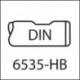 Anbore VHM - NC cu coada cilindrica, dreapta, DIN 6535-HB, 142°, TiAlN, FORMAT