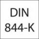 Freza cilindro-frontala pentru canale de pana, DIN 844-K, HSSE-PM, TiAIN, FORMAT