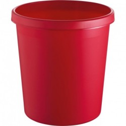 Cos de gunoi de hartie 30 l 405 mm rosu