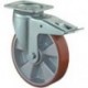 Rola pivotanta 100 mm LB520.B90Pl., turnat din poliur, KL, fix LB520.B90.100