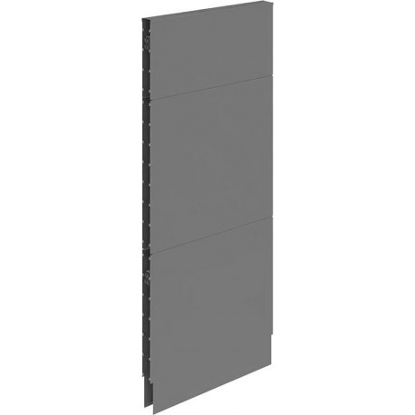 Akustik-Stellwand B625 x H2000 mm RAL 7037 Verbindungsfeld