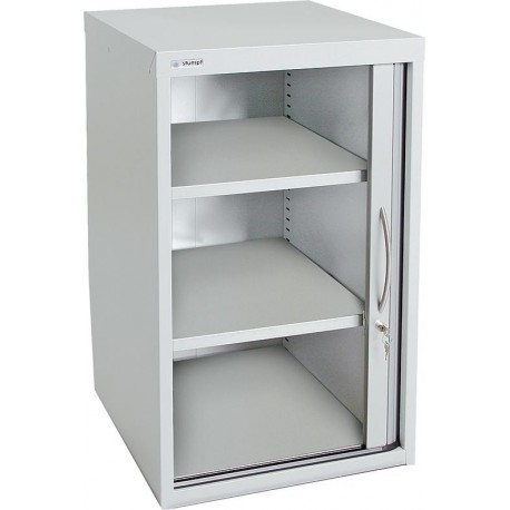 Jalousienschrank B500xT500xH900 mm RAL7035 2 Fachboden