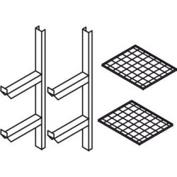 Raft cu rafturi 600X500 mm