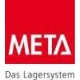 Ruckwand Meta-CLIP H1900xB1000 mm verzinkt Drahtwand