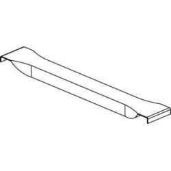 Tiefenauflage verzinkt fur Regaltiefe 800 mm Tragkraft 1100kg p.Paar Meta MULTIPAL