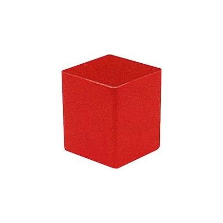 Ersatz-Kunststoff-Box B54xT54xH45 mm rot