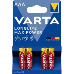 Batterie LONGLIFE VARTA Max Power AAA 4er Blister