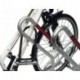 Fahrrad-Anlehnparker einseitig, verzinkt L 1000 mm, 2 Platze