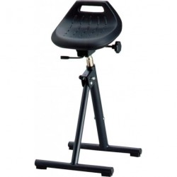 Bimos suport pentru picioare 9452-2000 spuma integrala neagra inaltimea scaunului 650-850 mm cu glisante