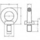 Ringschraube fix TK 400kg, DxL M6x13